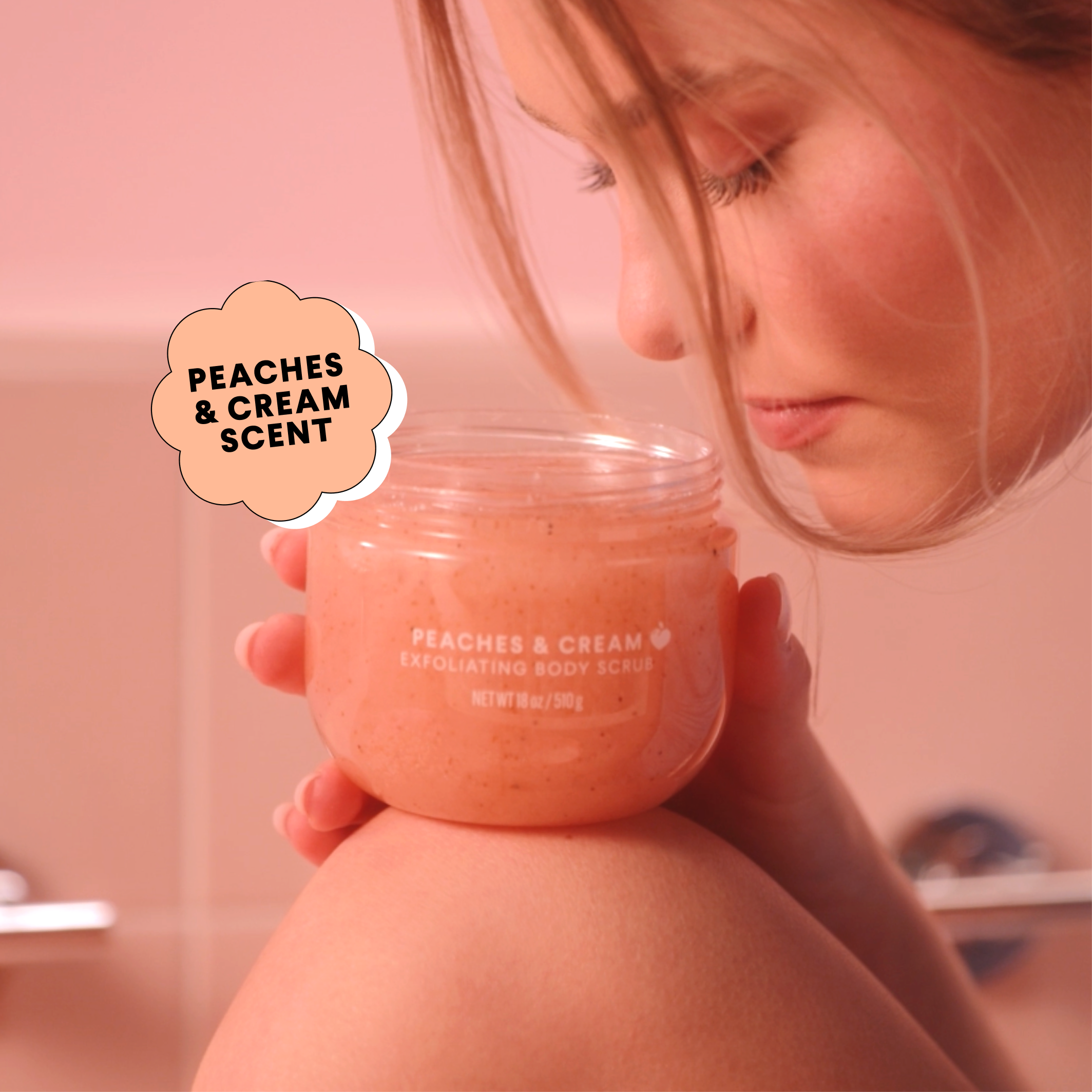 104389-US-UK_MONDAY_Exfoliating Body Scrub Peaches and Cream_510ml_ECOM IMAGE 4